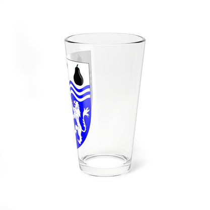 University of Worcester arms (United Kingdom) (Coat of Arms) Pint Glass 16oz