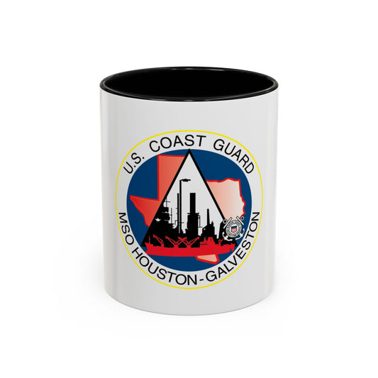 USCG MSO Houston Galveston (U.S. Coast Guard) Accent Coffee Mug