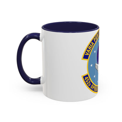 452d Operations Support Squadron (U.S. Air Force) Accent Coffee Mug