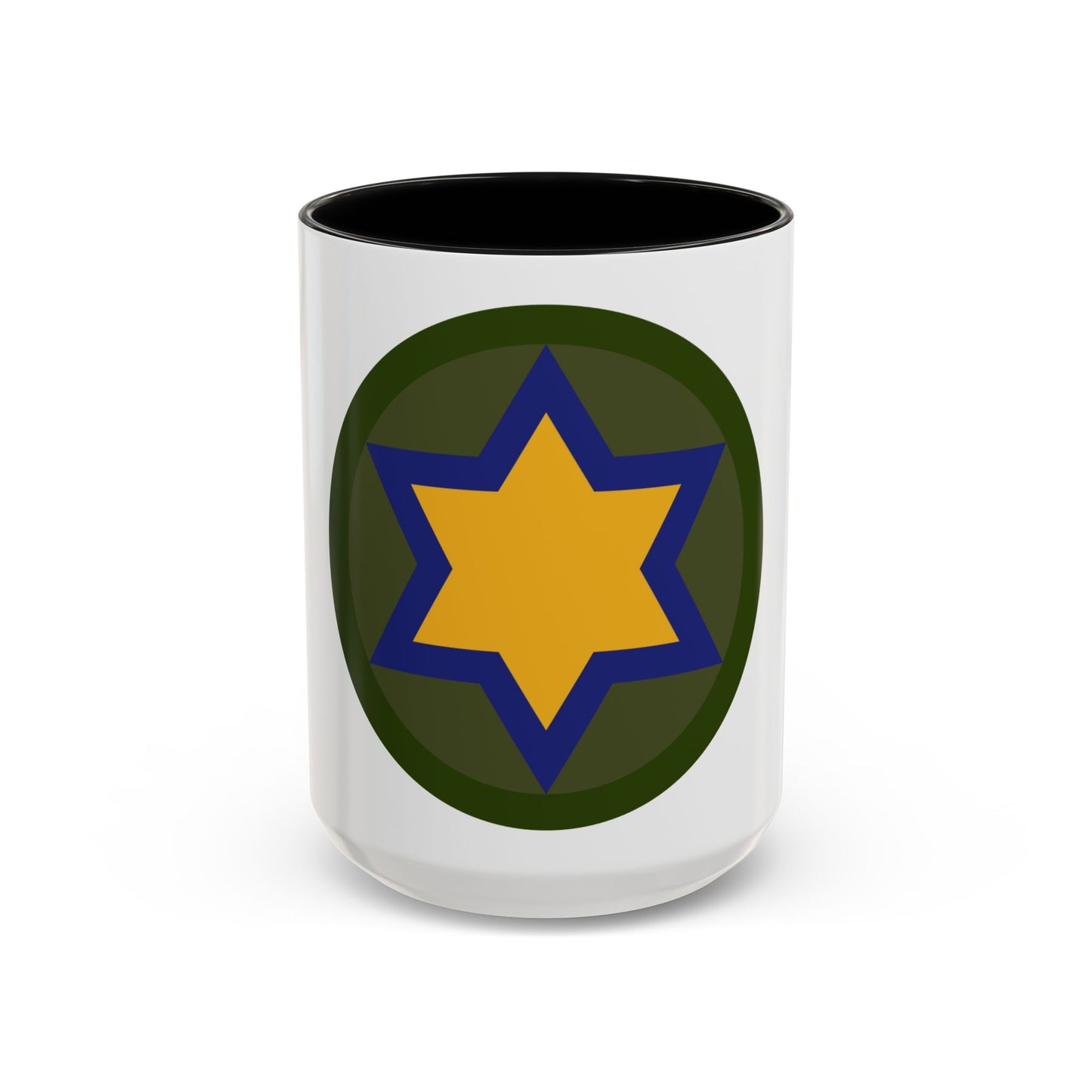 US 66th Cavalry Division (U.S. Army) Accent Coffee Mug