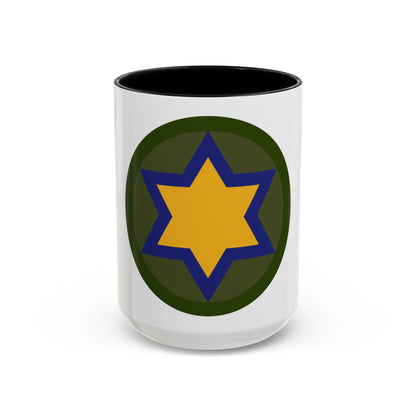 US 66th Cavalry Division (U.S. Army) Accent Coffee Mug