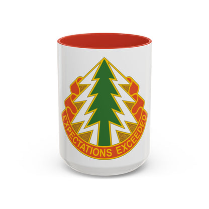 1 Signal Group (U.S. Army) Accent Coffee Mug