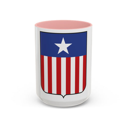 Coat of arms of Liberia in 1889 - Accent Coffee Mug