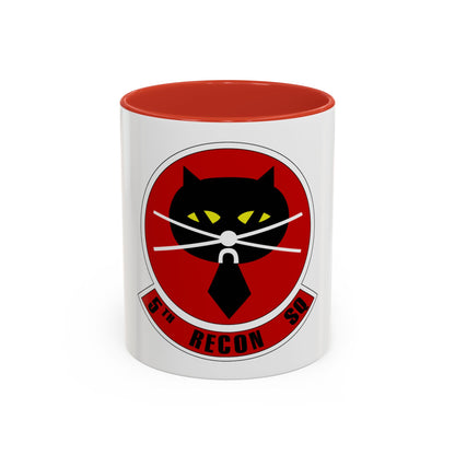 5th Reconnaissance Squadron (U.S. Air Force) Accent Coffee Mug
