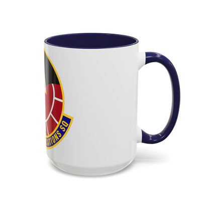 707th Communications Squadron (U.S. Air Force) Accent Coffee Mug