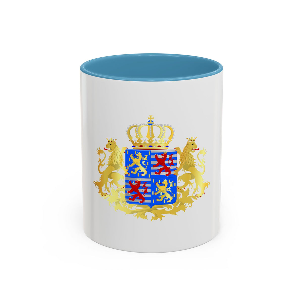 Middle coat of arms of the Grand Dukes of Luxembourg prior to 2000 - Accent Coffee Mug