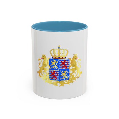 Middle coat of arms of the Grand Dukes of Luxembourg prior to 2000 - Accent Coffee Mug