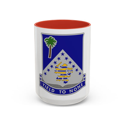 125th Infantry Regiment (U.S. Army) Accent Coffee Mug