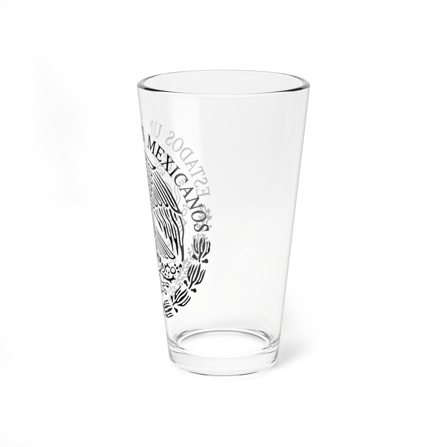 Seal of the Government of Mexico linear (Mexico) (Coat of Arms) Pint Glass 16oz