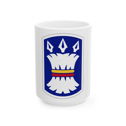 157TH INFANTRY BRIGADE (U.S. Army) White Coffee Mug-15oz-Go Mug Yourself