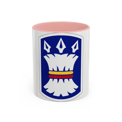 157TH INFANTRY BRIGADE (U.S. Army) Accent Coffee Mug 11oz Pink - Go Mug Yourself