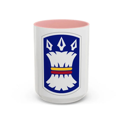157TH INFANTRY BRIGADE (U.S. Army) Accent Coffee Mug 15oz Pink - Go Mug Yourself