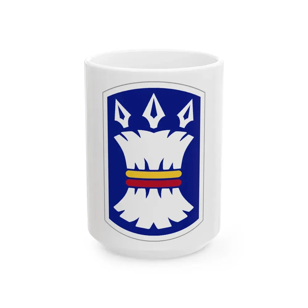 157TH INFANTRY BRIGADE (U.S. Army) White Coffee Mug 15oz - Go Mug Yourself