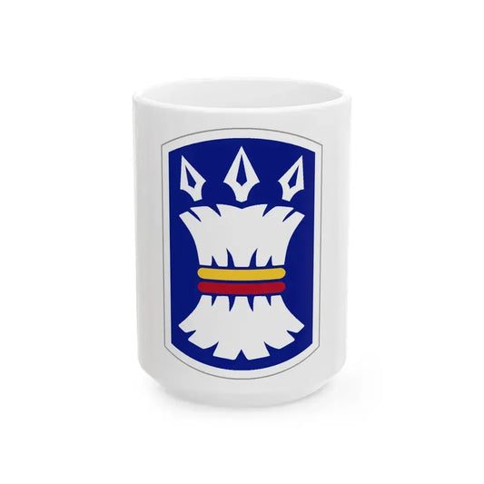 157TH INFANTRY BRIGADE (U.S. Army) White Coffee Mug 15oz - Go Mug Yourself