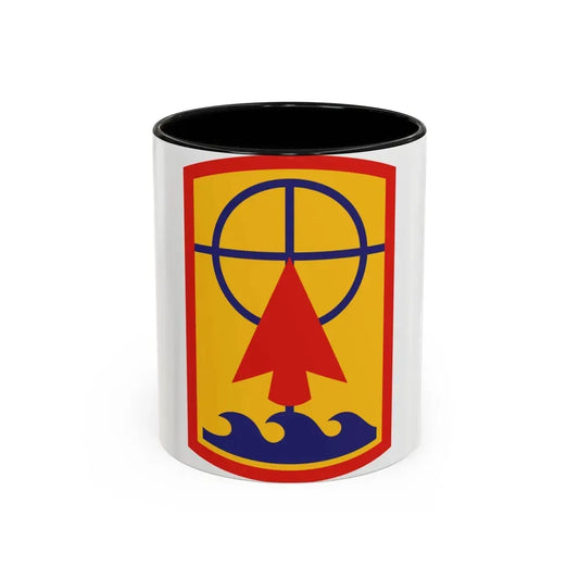 157th Maneuver Enhancement Brigade (U.S. Army) Accent Coffee Mug 11oz Black - Go Mug Yourself