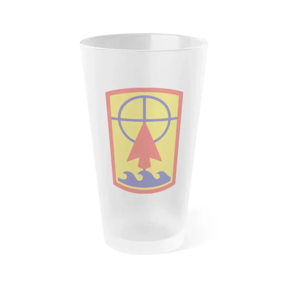 157th Maneuver Enhancement Brigade (U.S. Army) Frosted Pint Glass 16oz Default Title - Go Mug Yourself