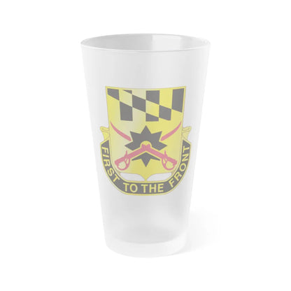 158 Cavalry Regiment (U.S. Army) Frosted Pint Glass 16oz-Go Mug Yourself