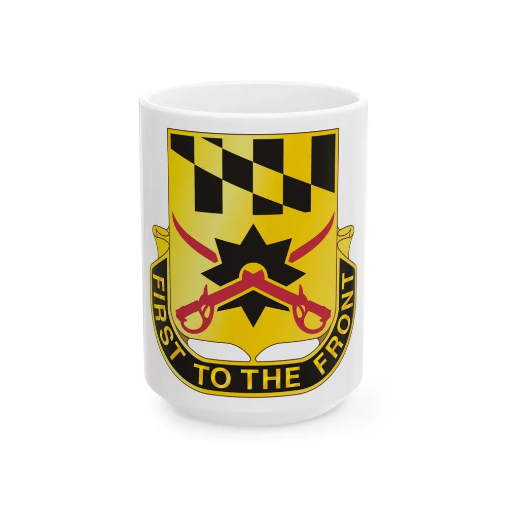 158 Cavalry Regiment (U.S. Army) White Coffee Mug-15oz-Go Mug Yourself