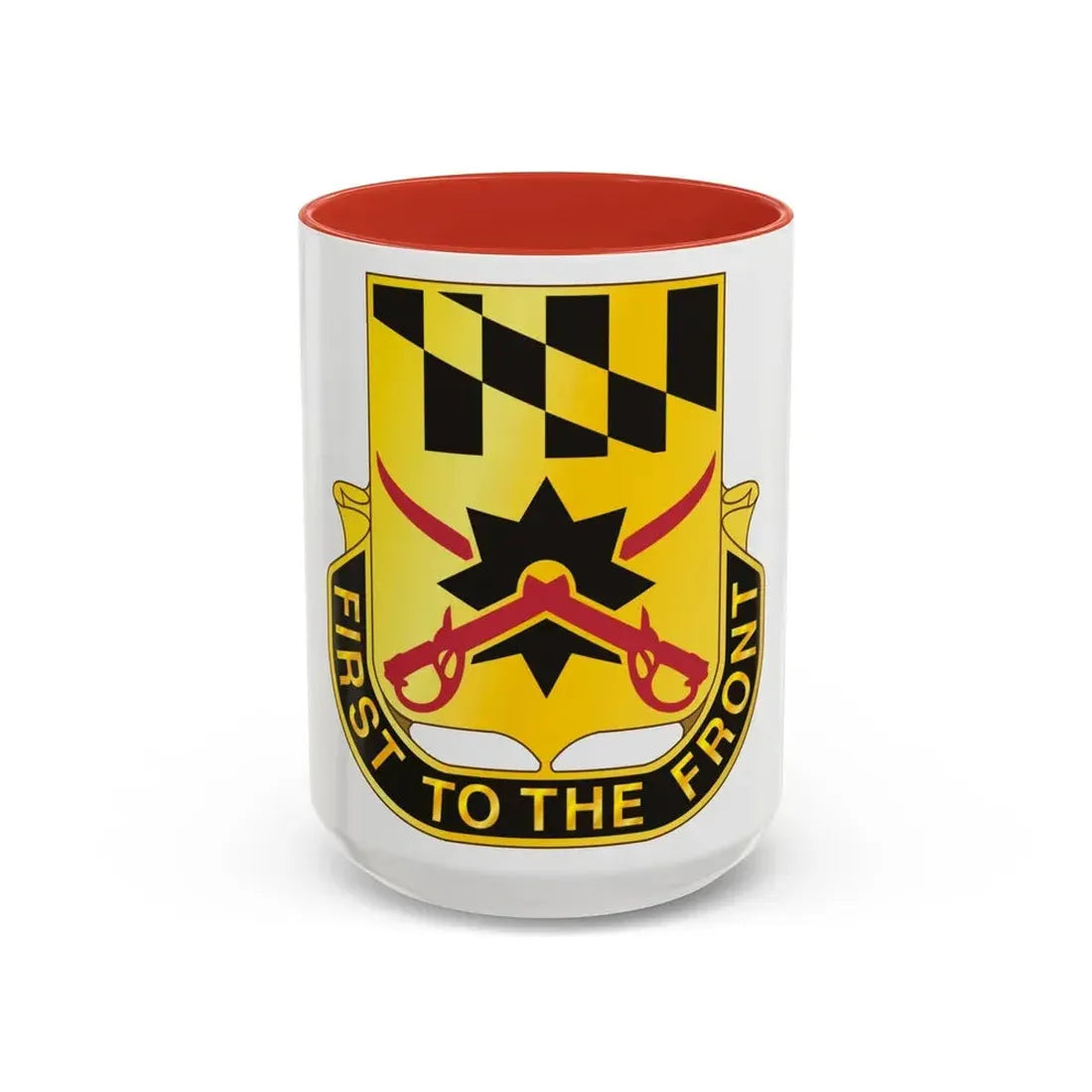 158 Cavalry Regiment (U.S. Army) Accent Coffee Mug 15oz Navy - Go Mug Yourself