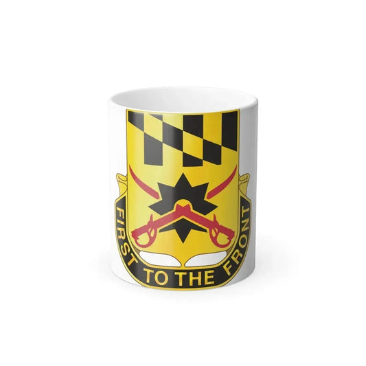 158 Cavalry Regiment (U.S. Army) Color Changing Coffee Mug 11oz - Go Mug Yourself