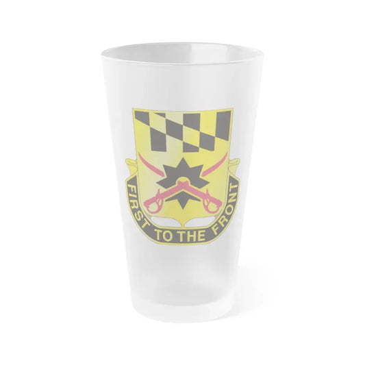 158 Cavalry Regiment (U.S. Army) Frosted Pint Glass 16oz Default Title - Go Mug Yourself