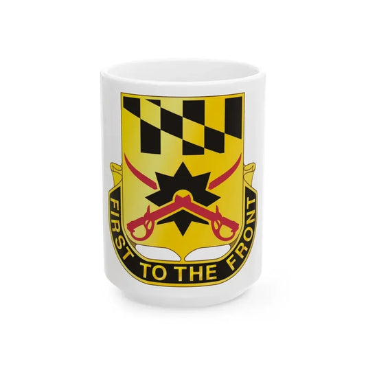 158 Cavalry Regiment (U.S. Army) White Coffee Mug 15oz - Go Mug Yourself