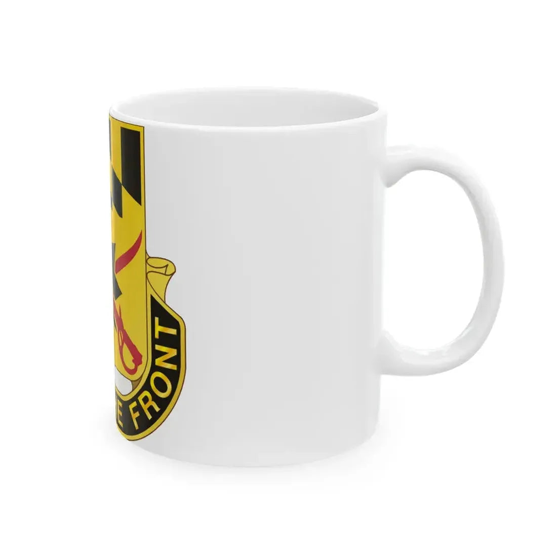 158 Cavalry Regiment (U.S. Army) White Coffee Mug - Go Mug Yourself