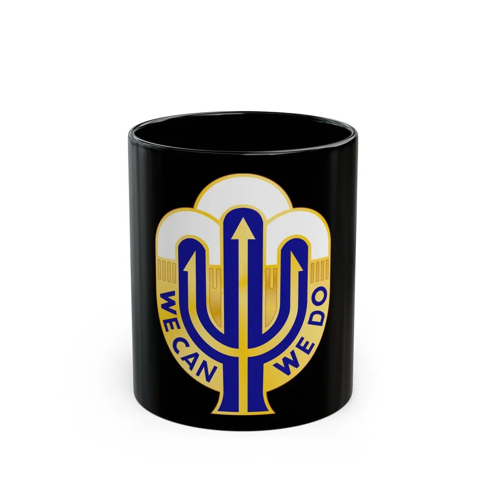 158 Maneuver Enhancement Brigade 2 (U.S. Army) Black Coffee Mug-11oz-Go Mug Yourself