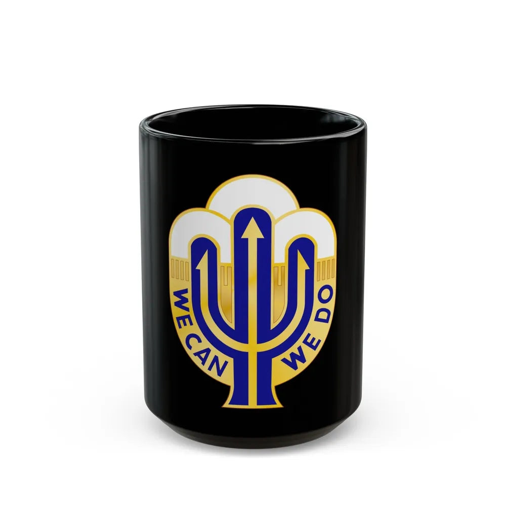 158 Maneuver Enhancement Brigade 2 (U.S. Army) Black Coffee Mug-15oz-Go Mug Yourself