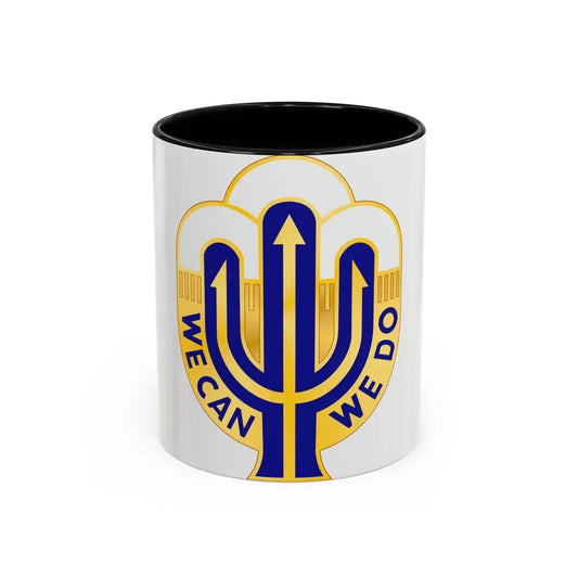 158 Maneuver Enhancement Brigade 2 (U.S. Army) Accent Coffee Mug 11oz Black - Go Mug Yourself
