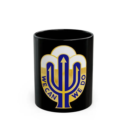 158 Maneuver Enhancement Brigade 2 (U.S. Army) Black Coffee Mug 11oz - Go Mug Yourself