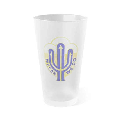 158 Maneuver Enhancement Brigade 2 (U.S. Army) Frosted Pint Glass 16oz Default Title - Go Mug Yourself
