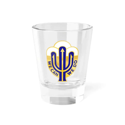 158 Maneuver Enhancement Brigade 2 (U.S. Army) Shot Glass 1.5oz 1.5oz - Go Mug Yourself