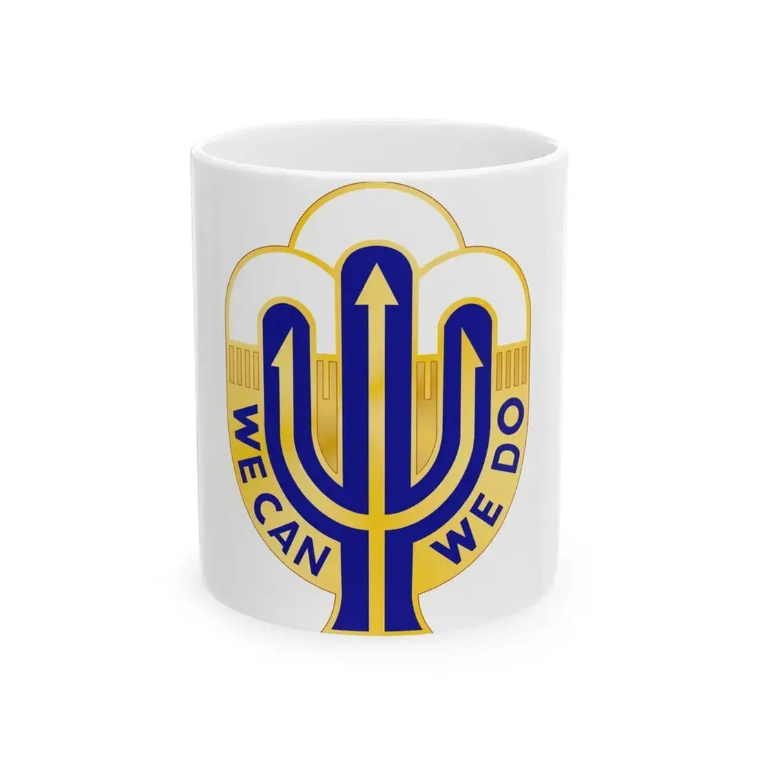 158 Maneuver Enhancement Brigade 2 (U.S. Army) White Coffee Mug 11oz - Go Mug Yourself