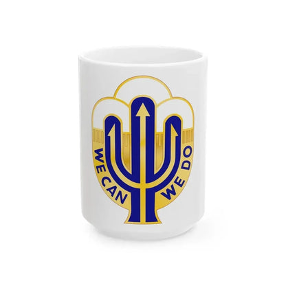 158 Maneuver Enhancement Brigade 2 (U.S. Army) White Coffee Mug 15oz - Go Mug Yourself