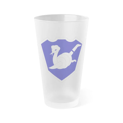 158 Maneuver Enhancement Brigade (U.S. Army) Frosted Pint Glass 16oz-Go Mug Yourself