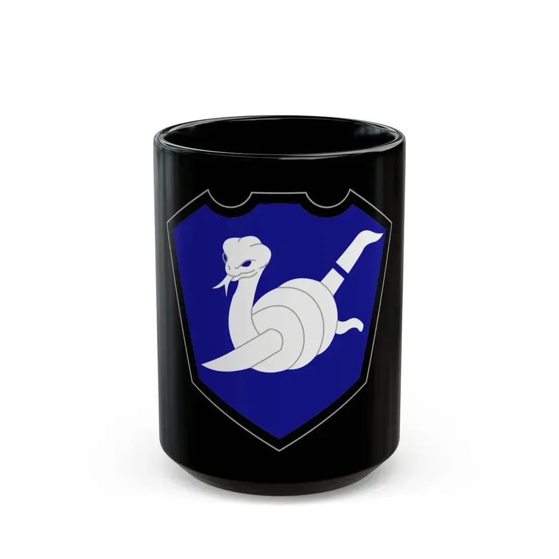 158 Maneuver Enhancement Brigade (U.S. Army) Black Coffee Mug 15oz - Go Mug Yourself