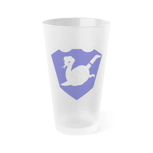 158 Maneuver Enhancement Brigade (U.S. Army) Frosted Pint Glass 16oz Default Title - Go Mug Yourself