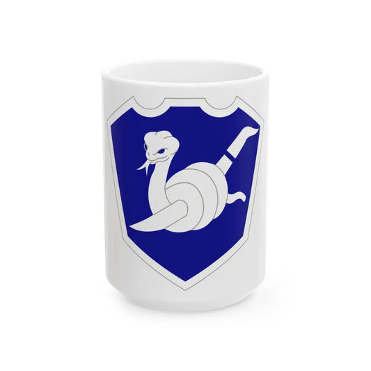 158 Maneuver Enhancement Brigade (U.S. Army) White Coffee Mug 15oz - Go Mug Yourself