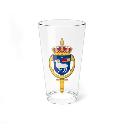 Underhållsgrupp Gotland vapen (Sweden) (Coat of Arms) Pint Glass 16oz