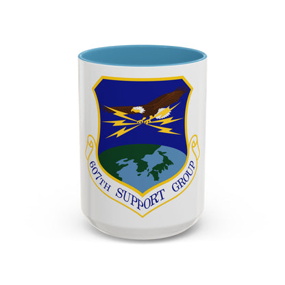 607th Support Group (U.S. Air Force) Accent Coffee Mug