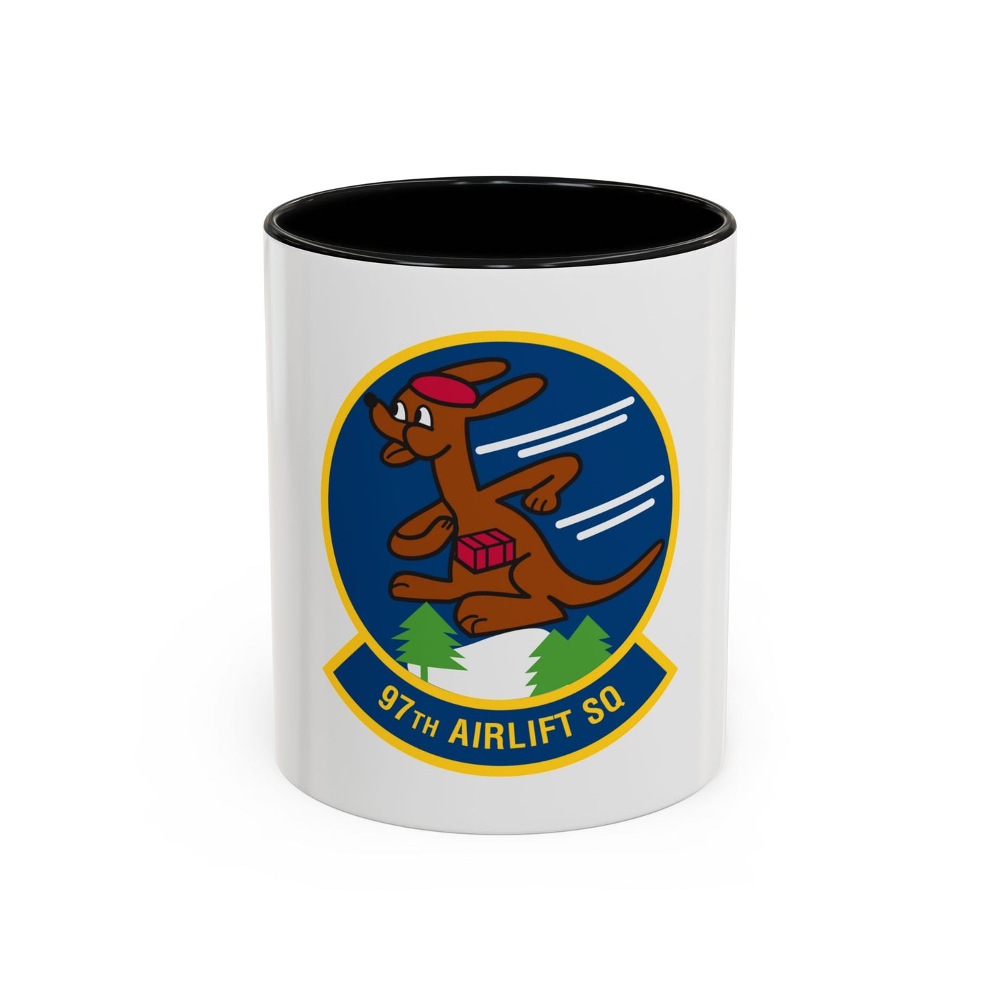 97 Airlift Squadron AFRC (U.S. Air Force) Accent Coffee Mug