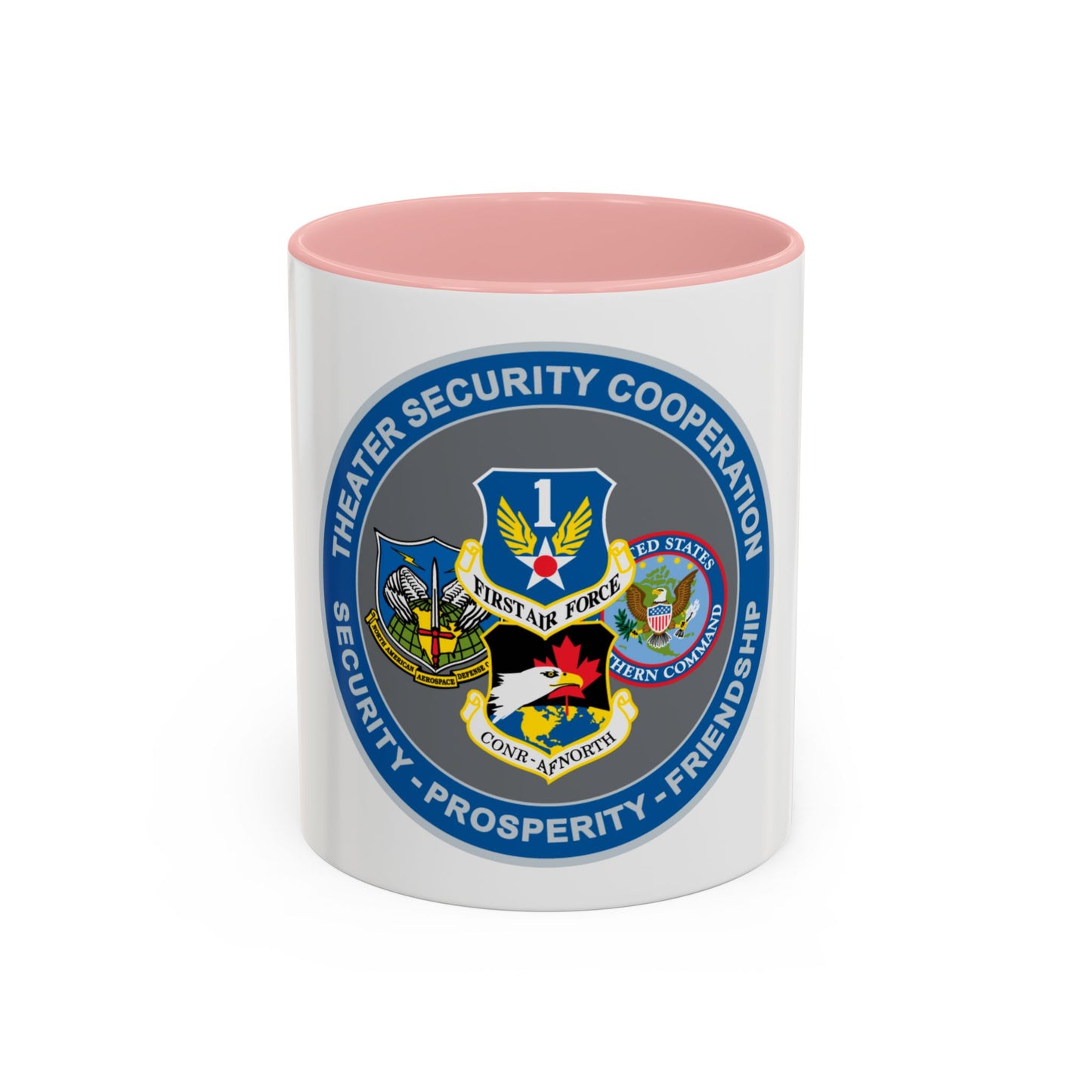 AF North TSC Theater Security Cooperation (U.S. Air Force) Accent Coffee Mug