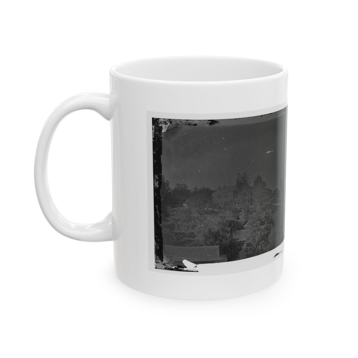 Antietam, Maryland. Gen. Joe Hooker's Headquarters(2) (U.S. Civil War) White Coffee Mug