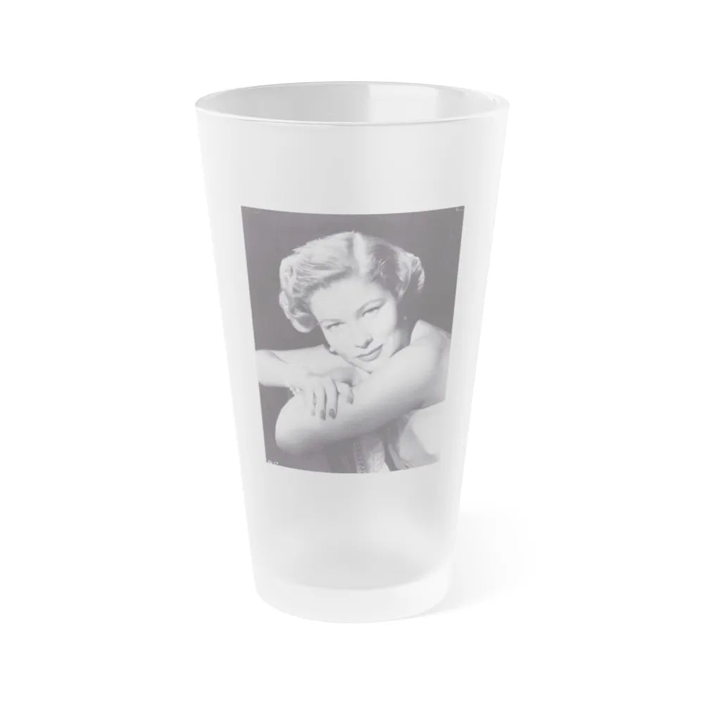 Nancy Olson #12 (Vintage Female Icon) Frosted Pint 16oz-16oz-Frosted-Go Mug Yourself