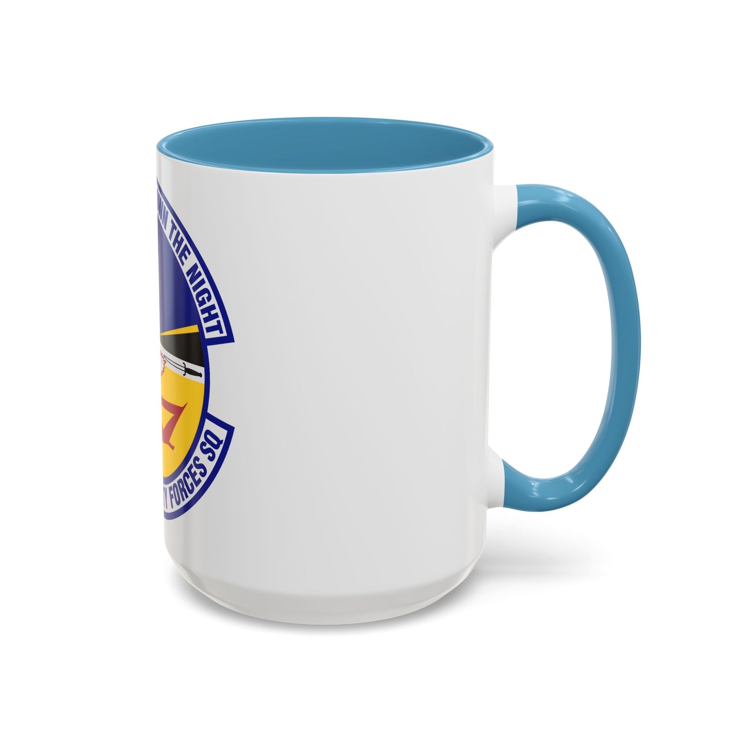 332d Expeditionary Security Forces Squadron (U.S. Air Force) Accent Coffee Mug