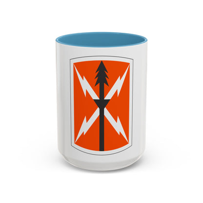 516 Signal Brigade 3 (U.S. Army) Accent Coffee Mug