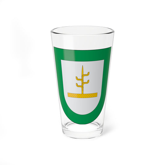 Escudo Albino Zertuche (Mexico) (Coat of Arms) Pint Glass 16oz