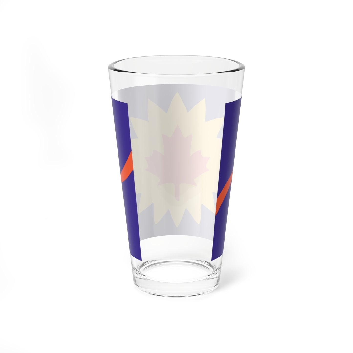 Flag of Baldwin City Kansas (United States) Pint Glass 16oz
