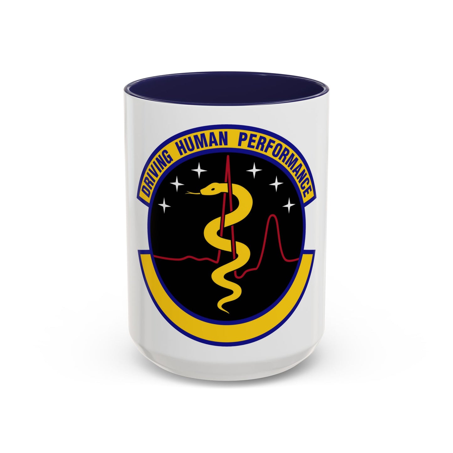 21 Operational Medical Readiness Squadron USSF (U.S. Air Force) Accent Coffee Mug